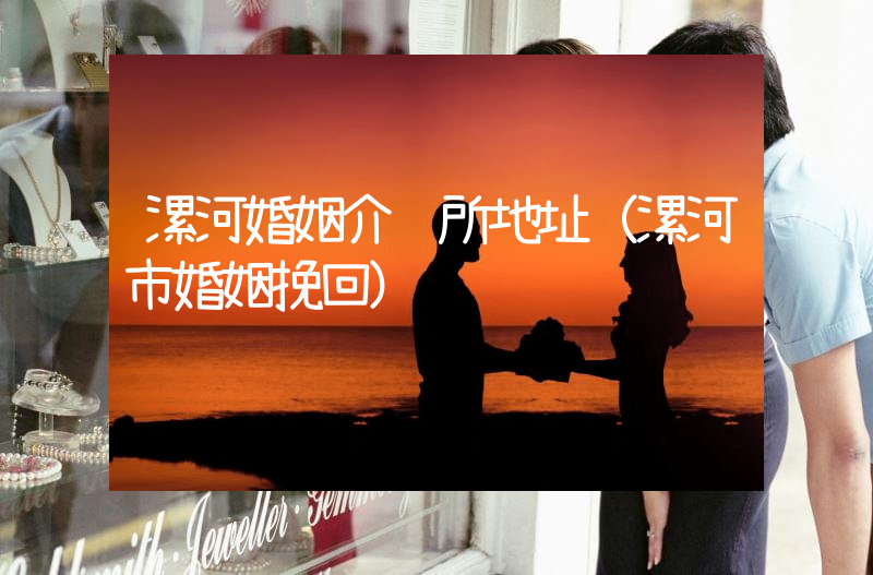 漯河婚姻介绍所地址（漯河市婚姻挽回）